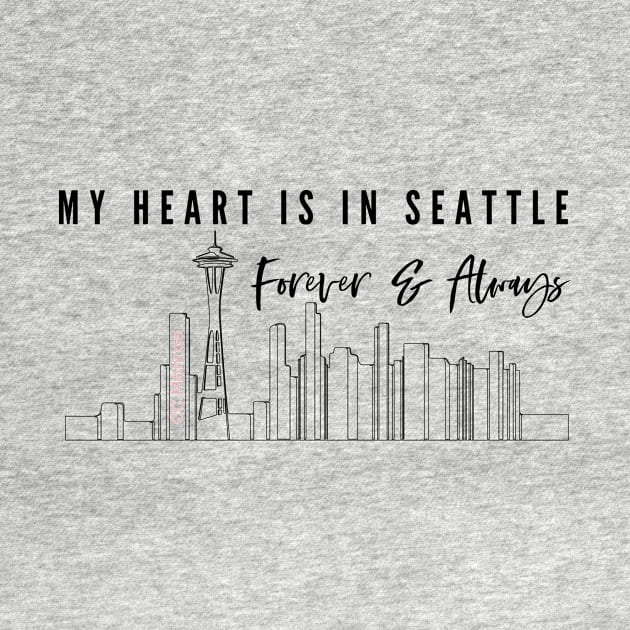 Hearts in Seattle by CC Monroe Merchandise